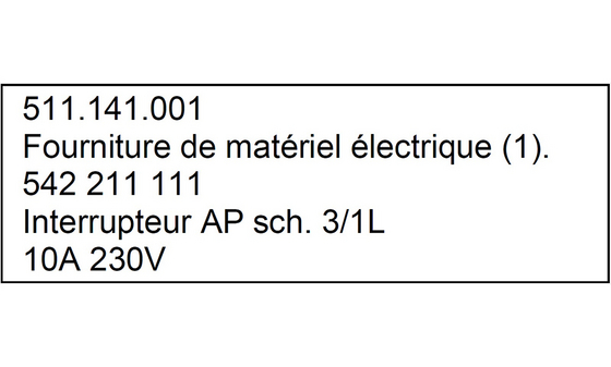 Seulement le matériel