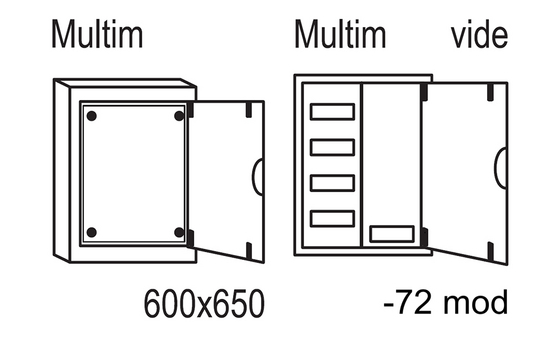 Distributeurs multimédia simple et combiné AP et ENC